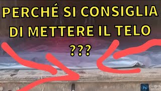 PERCHÉ ?? È CONSIGLIATO METTERE IL TELO QUANDO SI CARICANO RIFIUTI FANGOSI ???