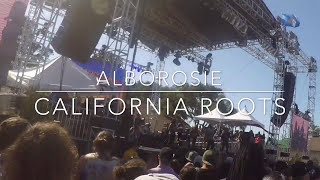 ALBOROSIE Police in Helicopter ~ Get up Stand up live California Roots 8 2017