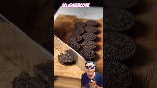 TUTORIAL BIKIN KUE OREO #cooking #oreo #cake #food #cupcake #funny