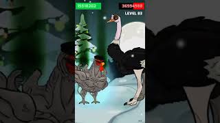 taguro vs ostrich level 83 , how many punches taguro need ?  || full videos on the channel