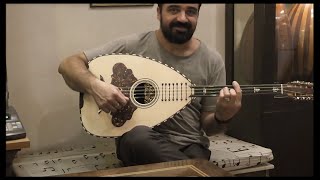 Mainland lute made by Tasos. "Ultra traditional" model.