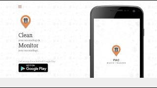 PAC Waste Tracker - An App that helps track your waste