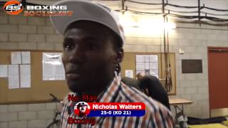 Nicholas Walters talks Nonito, Spanish, future