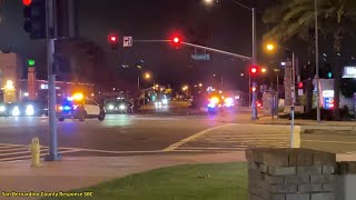 Los Angeles Co Sheriff's Temple Division, Responding To Unknown Call Type