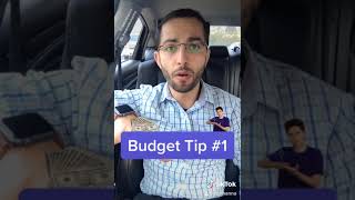 Budgeting tip #1