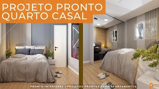 Quarto de Casal para Apartamento Pequeno | 311