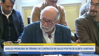 Senador Flores por despidos de Funcionarios Covid: "El Minsal debe fortalecerte y no achicarse".