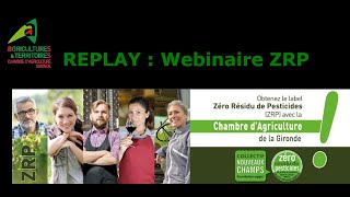 [REPLAY] Webinaire Zéro Résidu de Pesticides