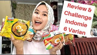 Challenge Makan 6 Varian Indomie! (Review and FI)