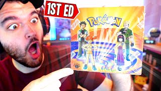 I'M OPENING A 1st EDITION "GYM HEROES" BOX...