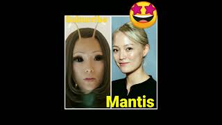 #Marvels Women Characters with their real Face ..see who is really.  cool as her character..😍🤟