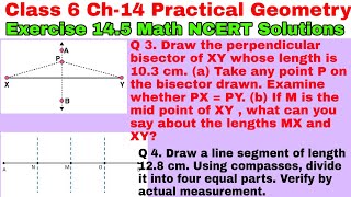 Class 6 Ex 14.5 Q 3 | Q 4 | Practical Geometry | Chapter 14 | Exercise 14.5 | Math NCERT Solutions