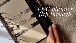 2024 EDC minimal & productive flip through - FILOFAX PREMIUM LEATHER