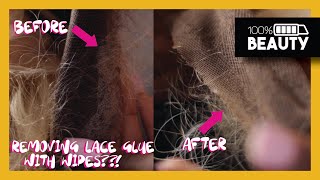 The Secret To Removing Glue From a Whole Lace WIG!