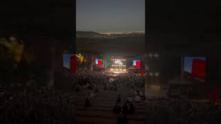 Above and beyond red rocks amphitheater Denver Colorado #abgt #redrocks #simondoty #trance #chill