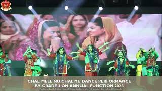 CHAL MELE NU CHALIYE DANCE PERFORMANCE BY GRADE 3 || ANNUAL FUNCTION 2023 || RIS