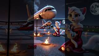 Horror, Planes ✈️ Angry Toys And Kitten Rescue😿 . | Sad Ai Cat Story   #catvideos #sadaicatstory