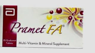 Pramet fa Tablet benefits side effect and detaile uses (urdu in hindi)#Pramet fa .tablet