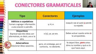 USO DE CONECTORES - LENGUAJE 5º BÁSICO