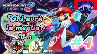 Mario Kart 8 Deluxe - #4- Gare d'insulti con @Ruocks83 & @samsy4970