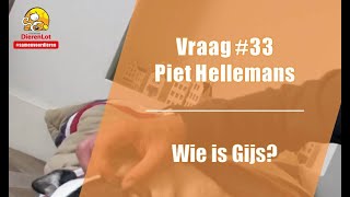 Vraag #33 DierenLot - Piet Hellemans