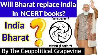 Will Bharat replace India in NCERT? #india vs bharat modi