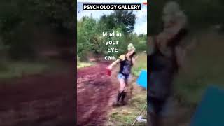 THIS happens when you get MUD in your EYES!!!😎#shorts #shortsvideo #motivation #psychology