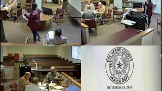 October 18, 2019 Amistad Land Use and Zone Commission  Meeting