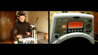 Rainy Day (electronic drums) & Roland HandSonic-10 (presentation #2, with music).avi