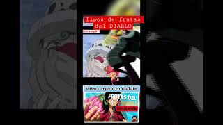 Tipos de fruta del DIABLO! Paramecia #onepiece #anime #drluigi97