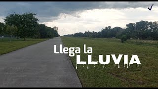 Vuelve la lluvia en la vía verde