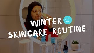 منتجات بسيطة خلقت فرق كبير  | MY WINTER SKINCARE ROUTINE