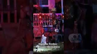 Awesome Outdoor Halloween Decorations