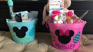 What's In My Kids Easter Baskets 2018!