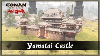 HOW TO BUILD A YAMATAI CASTLE [SPEED BUILD] - CONAN EXILES