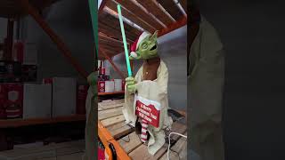 Creepy Home Depot Yoda Holiday Horror