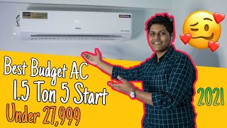 Best Budget AC Under ₹27,000 | MarQ By Flipkart 1.5 Ton 5 Star Split Dual Inverter Unboxing & Review