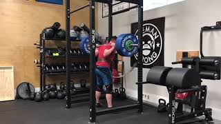 1/22/18 Squat 320x4 @8 ws 2/5