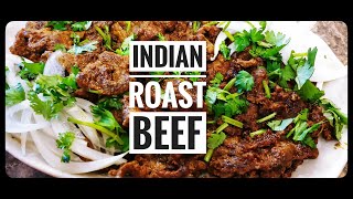 Indian Roast Beef | Hot and Spicy Beef | Spicy Beef Stir Fry | Goan Style Beef Roast | Anees