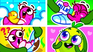 Don't Play with Worms🪱 Brush Your Teeth Little Worm + More Kids Songs & Nursery Rhymes by VocaVoca🥑