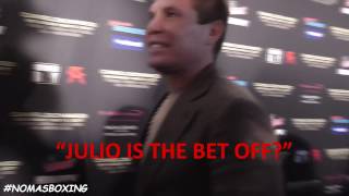 Julio Cesar Chavez "The BET STILL ON" Chavez Canelo