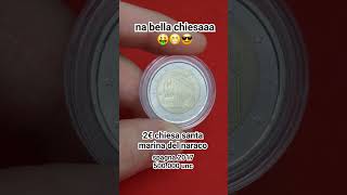 2€ con su una bella chiesa santa maria del naraco , spagna 2017 #collectible #numismatics #coin