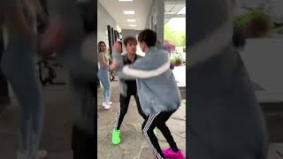 Lucas and Marcus Dobre twins | Bros before Girls #ivanitalomeli #shorts