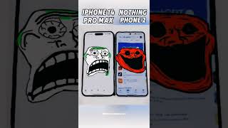 iPhone 14 Pro Max VS Nothing Phone 2 | Speed test |#iphone#nothingphone  | video @Unbox_Universe_1