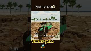 Tractor or  trolley | tractor lover | farming | 3d indian tractor game play #shorts #tractor