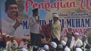 MAULID NABI MUHAMMAD SAW Bersama KH. ANWAR ZAHID DARI BOJONOGORO  LANGGAR  KECAMATAN SALAM BABARIS