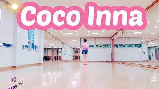 초중급 Coco Inna Count:32 Wall:4  Level:Easy Improver