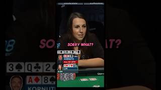 INSANE BLUFF in Poker! #short  #shorts #poker #gambling #casino  #wsop