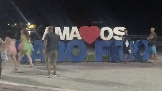 Praia do Forte Hoje ao Vivo com chuva.