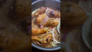 Chicken Adobo with Onions #shorts  #food #shortvideo